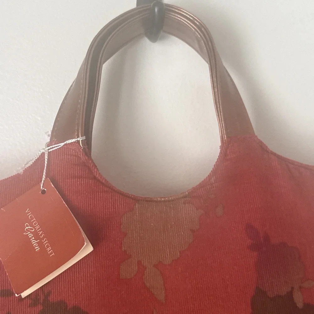 Victoria's‎ Secret Velvet Floral Purse Corduroy Unique NWT